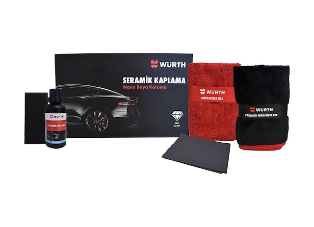 Würth 10h Seramik Kaplama Seti Nano Boya Koruma 50ml