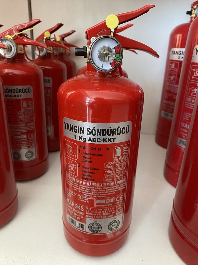 1 Kg Yangın Söndürme Tüpü Yangın Söndürücü