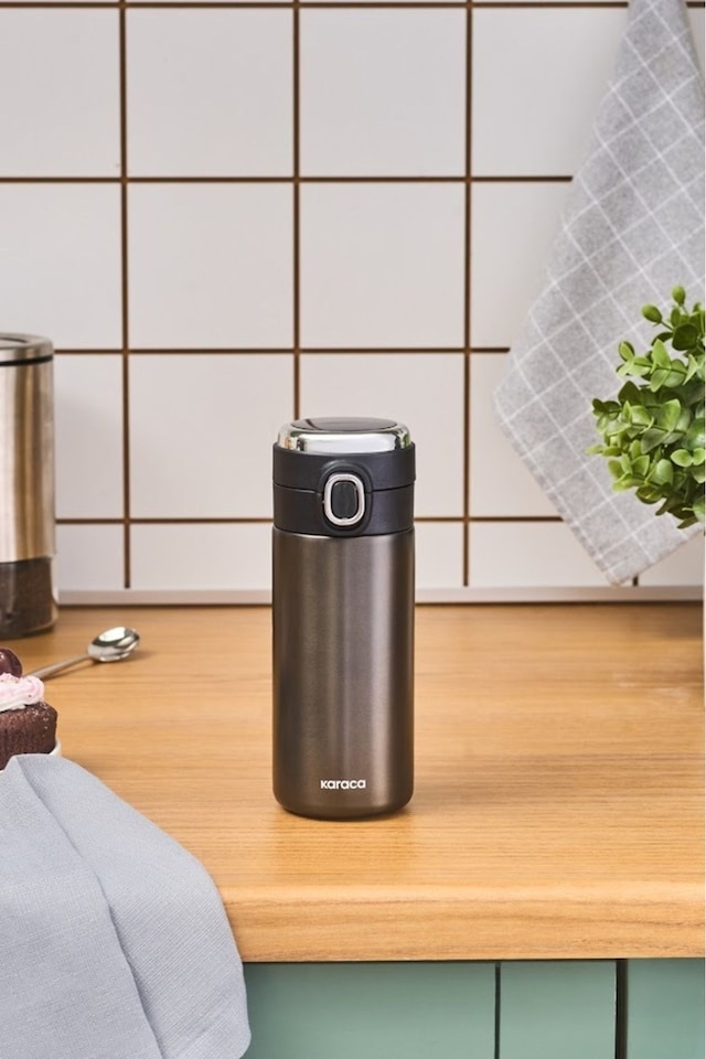 Karaca Darker Dijital Çelik Sızdırmaz Termos 310 ml