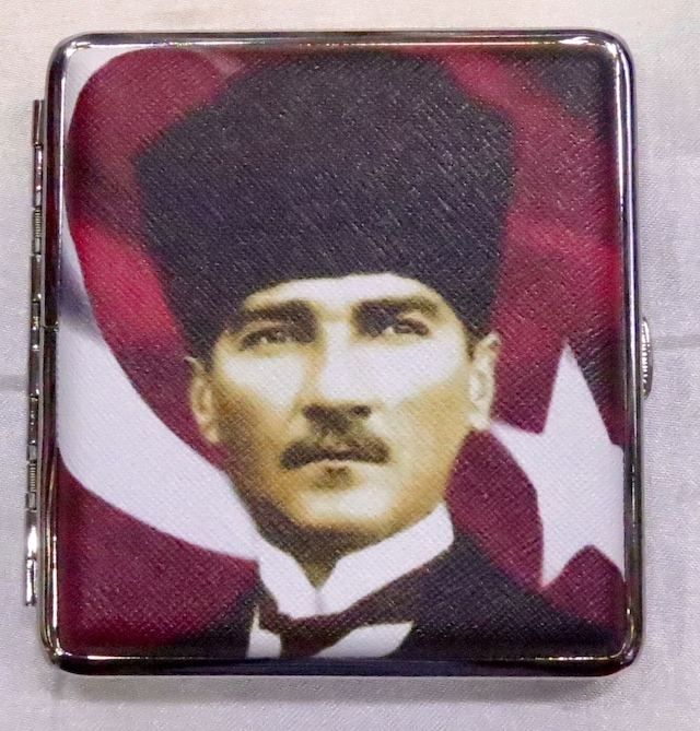 Sigara Tabakası(Küçük sigara için)9.50 cm/9.50 cm Boyut-ATATÜRK