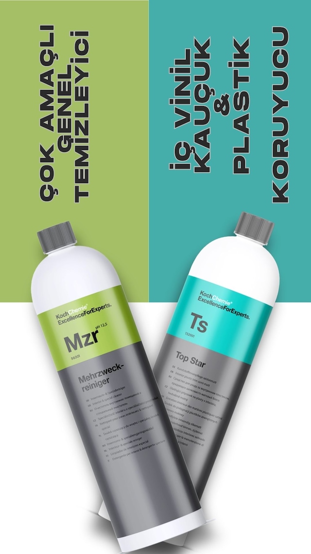 Koch Chemie İç Temizlik Ve Bakım Seti Mzr + Ts 1 Litre