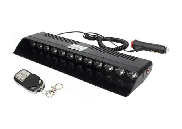 S12 Kumandalı Çakmaklık Girişli Cam Içi Vantuzlu Yanıp Sönen Ledi