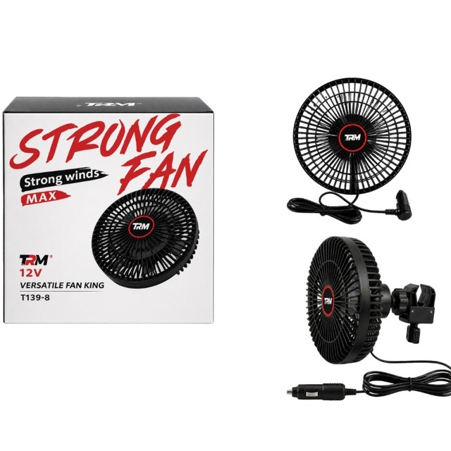 Vantilatör 12v Mandallı Tek Kademeli 6inch T139-8
