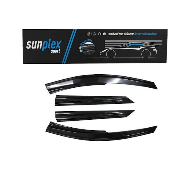 Sunplex Toyota Corolla 2013-2018 Cam Rüzgarlığı 4 Parça