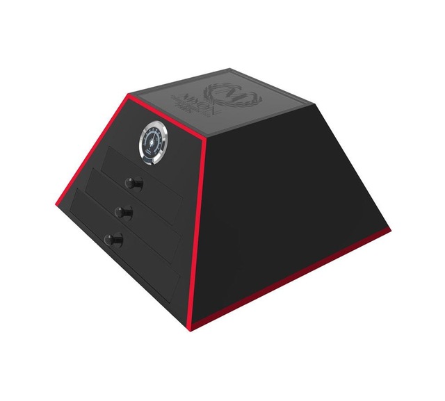 Myon Paris Pyramid Humidor Puro Kutusu Mat Siyah 50's