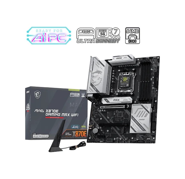 MSI Msı X870e Gamıng Max Wıfı