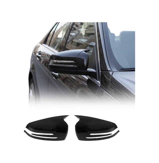 Mercedes E Serisi W212 Uyumlu Yarasa Ayna Kapağı Pianoblack İthal Abs Plastik A+ Kalite