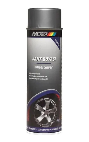 Motip Gümüş Gri Oto Jant Boyası 500 ML