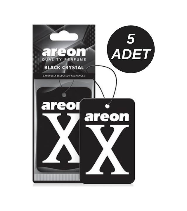 Areon X Black Crystal 5'li Oto Araç Kokusu