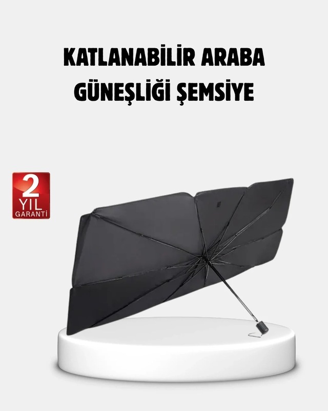 Ers 360 Ayarlanabilir Ön Cam Güneşliği Pratik Kullanım Ve Dayanıklı Yapı