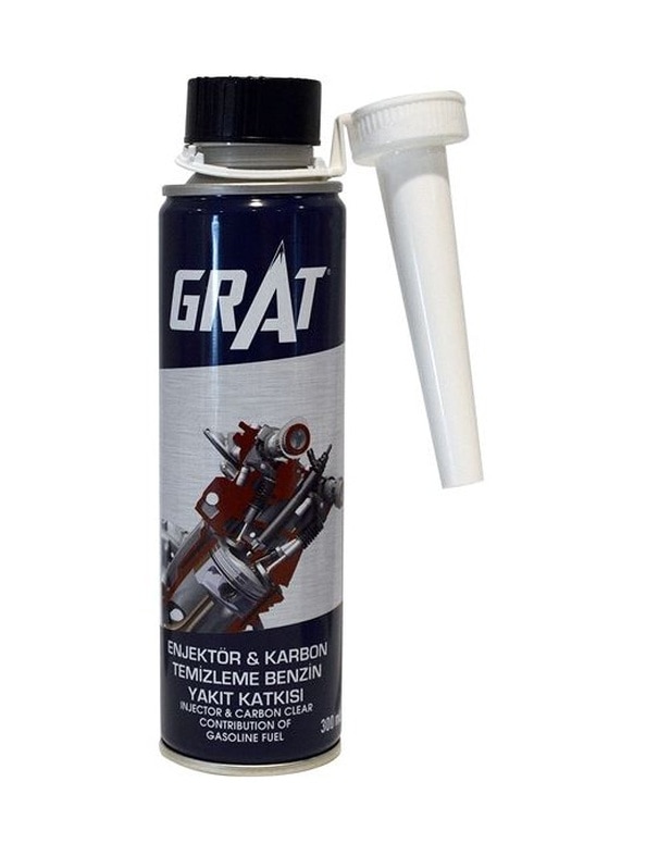 Grat Enjektör Karbon Temizleme Benzin Yakıt Katkısı 300 Ml