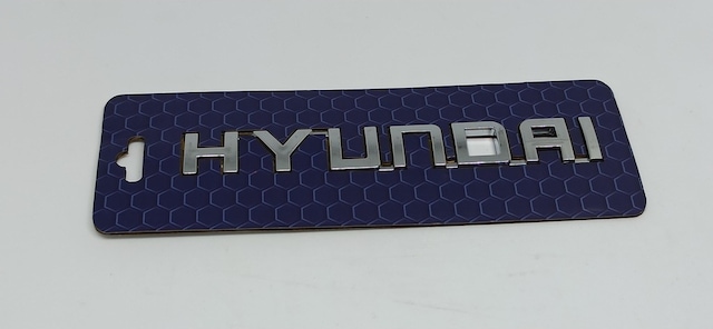 Hyundai Bagaj Yazısı Etiket