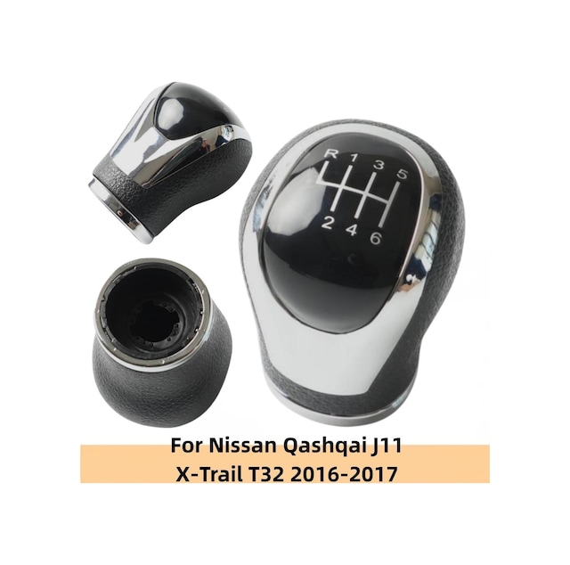 Nıssan Qashqaı Vites Topuzu 2011-2019 / X-traıl 2014-2019 6 İleri Siyah