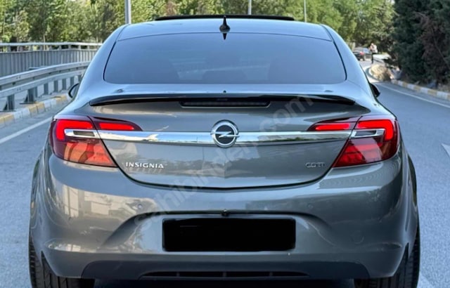Opel İnsignia 2014-2016 Bagaj Üstü Spoyler Plastik Boyasız