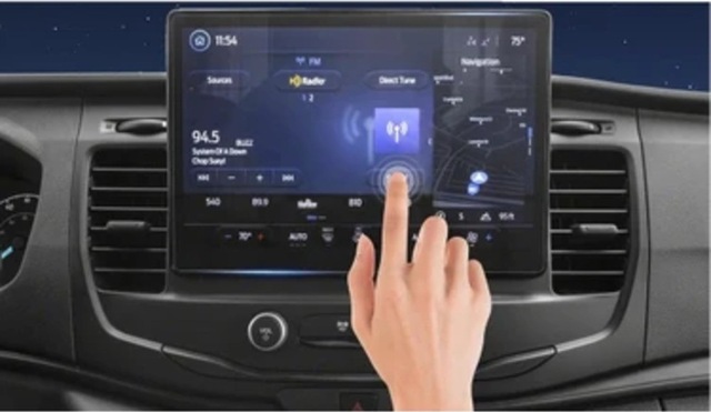 Ford Transit 350l 2025-2026 13 İnç Multimedya Uyumlu 9h Nano Ekran Koruyucu Sadece Ekran Koruyucu