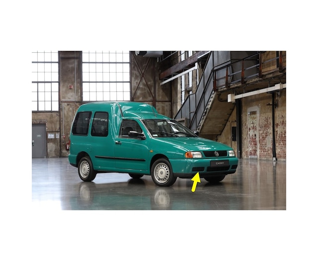 VW Caddy 1996-2003 Ön Tampon Sağ Sis Kapağı Sissiz 6K5853666A