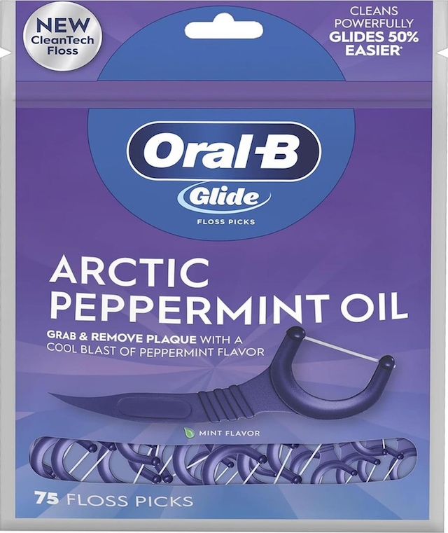 Oral-b Glide Arctic Peppermint Oil Çatal Diş İpi Kürdanlı 75 Adet