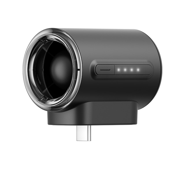 Aecooly Pk01-f1 Type-c Bağlantılı 4 Kademeli Portatif Soğutucu Mini Fan Siyah