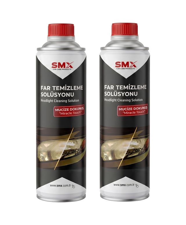 Buharlı Far Temizleme Solüsyonu 650 Ml 2 Adet
