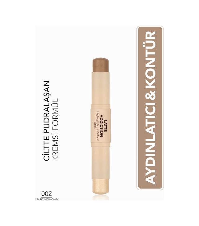 Flormar Latte Hafif Yapılı & Uzun Süre Kalıcı Kremsi Highlighter 002spklghny