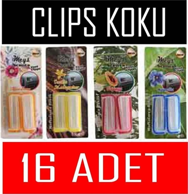 Meys Oto Klips Klima Izgara Kokusu 4 Renk