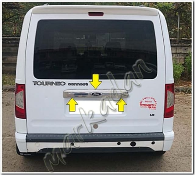 Woc Chrome Ford Connect Krom Bagaj Çıtası 2009-2014 Paslanmaz Çel