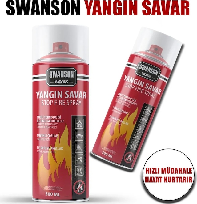Yangın Söndürme Spreyi 500 Ml 1 Adet