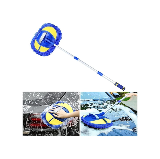 Ally Mikrofiber Dönebilen Püsküllü Araba Yıkama-temizleme Fırças