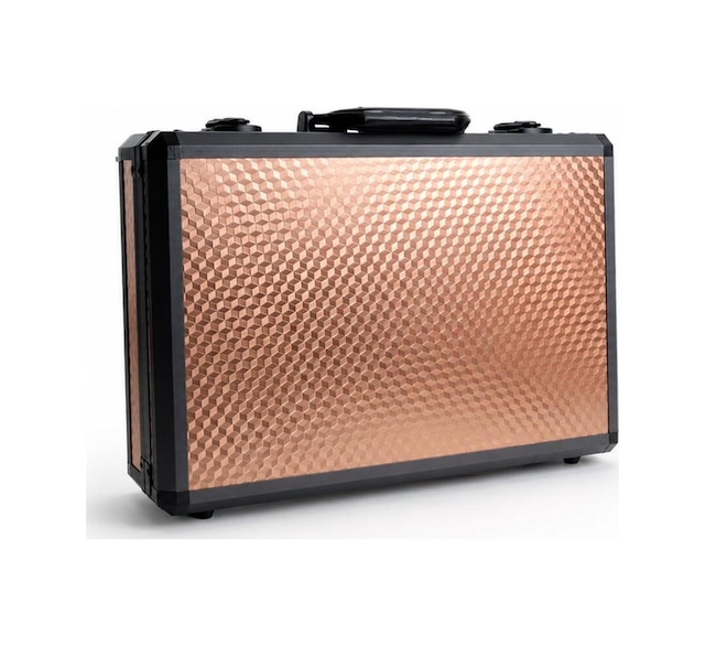No Signal Premium Metal 24 Bölmeli Saat Taşıma Çantası Gold