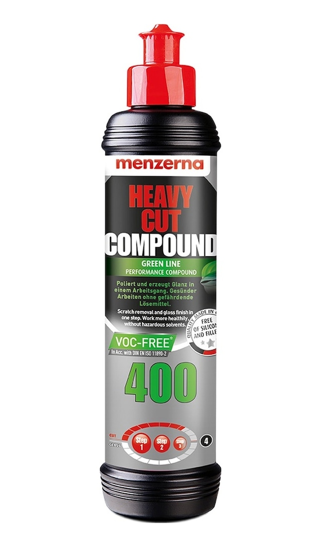 Menzerna 400 Yeşil Seri Ağır Çizik Kalın Pasta - 250 Ml