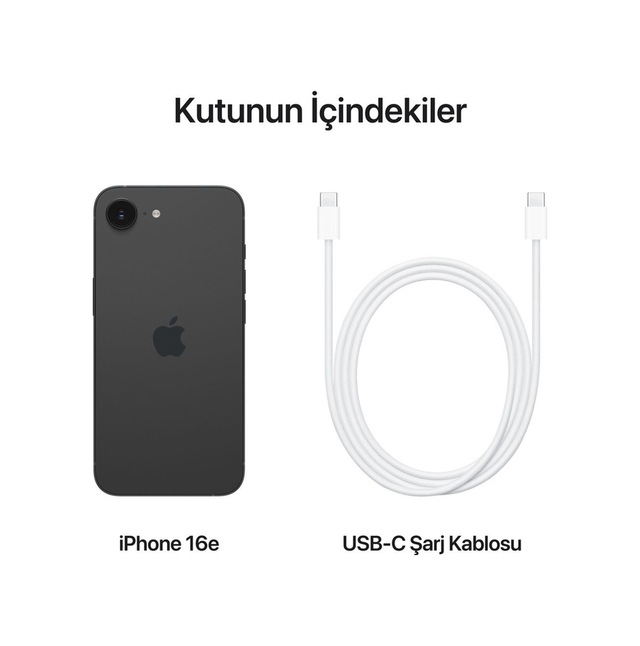 Apple iPhone 16E 128 GB (Apple Türkiye Garantili)