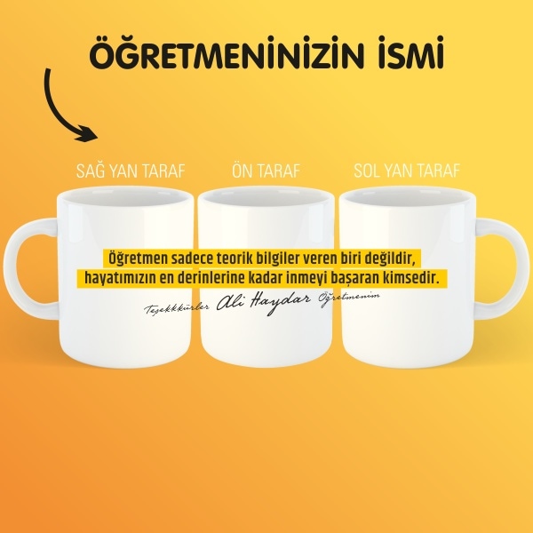 Öğretmenler Günü Kupa Bardak-15