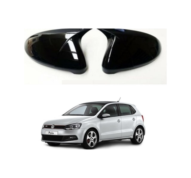 Vw Polo 2012- Parlak Siyah Boyalı Yarasa-batman Ayna Kapağı