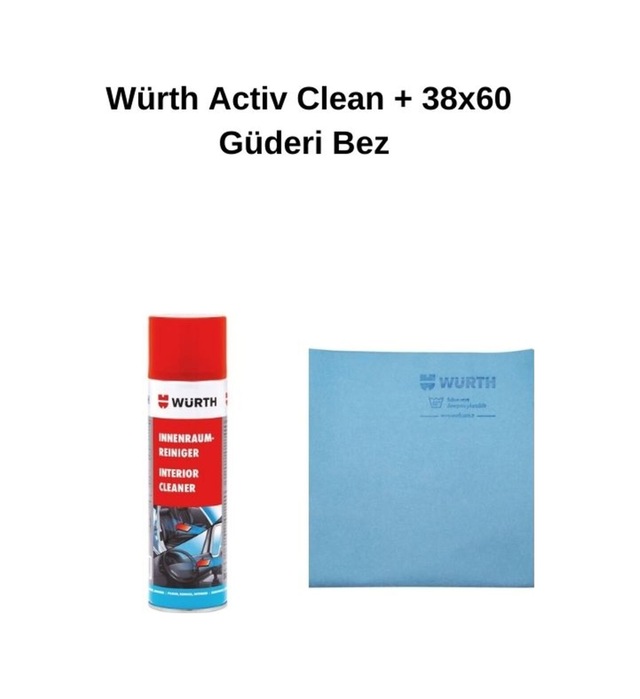 Active-clean + 38x60 Güderi Bez