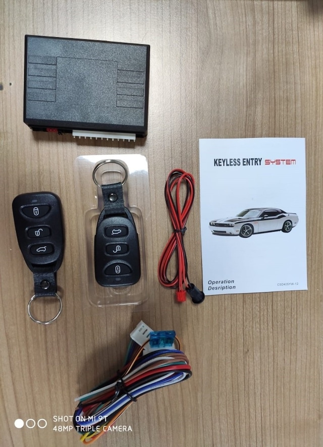 Oto Açma Kapama Sistemi Kumandalı 12 Volt 1010