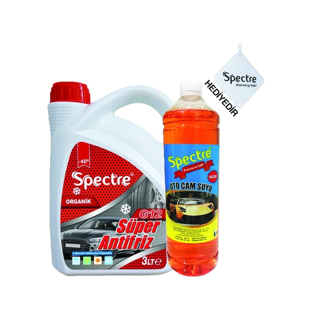 Spectre G12 Kırmızı Süper -40 Antifriz 3 Litre N11.514