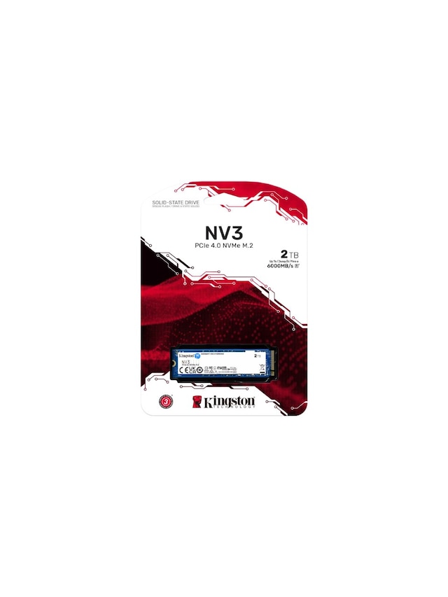 Kingston Kıngston 2TB NVMe M.2 2280 Okuma 6000 MB/s Yazma 5000 MB/s