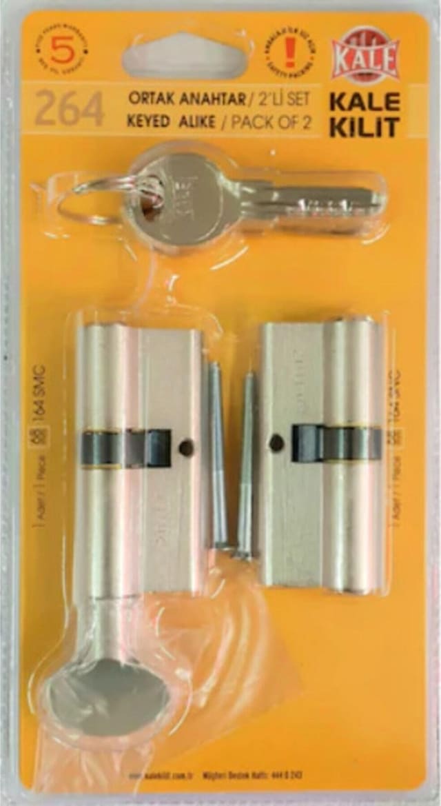 Kale Kilit Kale 264 Ikiz Set 68 Mm Barel