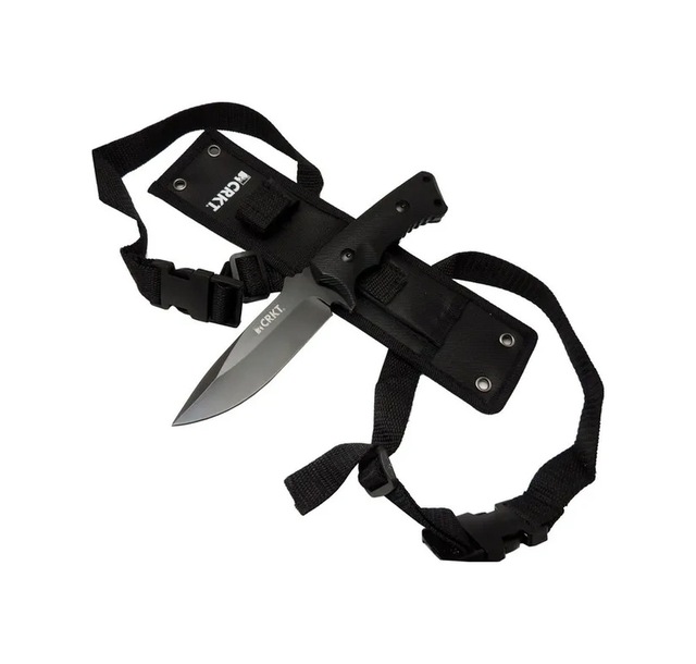 Crkt 1520 Pasific Tactical Outdoor Bıçak 24 Cm - Bacakampampamp Kol Kılıflı, Kauçuk Kaymaz Sap 56e84