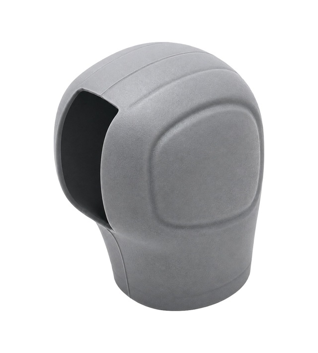 Otomatik Vites Topuzu Kılıfı Universal Silikon Masajlı Geçmeli Üniversal Gri BR6219621 S-416