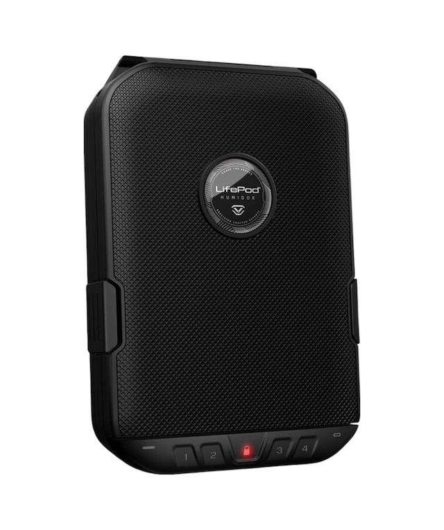Vaultek Lifepod 1.0 Seyahat Tipi Siyah Humidor Puro Kutusu - Trm5009