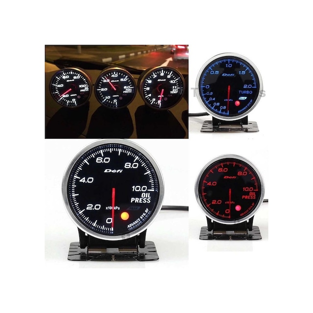 Defi Bf Series Gösterge Saati Turbo.Sıcaklık.Egt.Rpm.Vs Rpm Devir