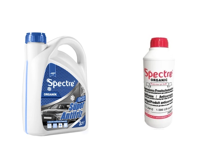 Mavi Antifriz + Kırmızı Antifriz
