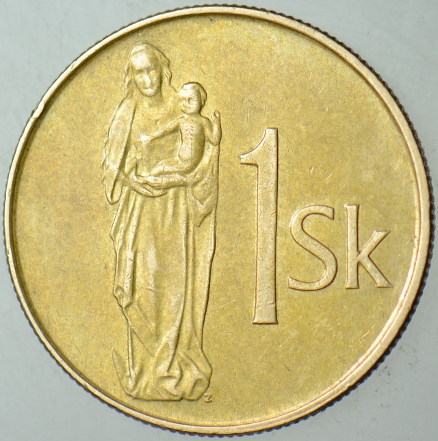 Slovakya 1 Koruna 1995.