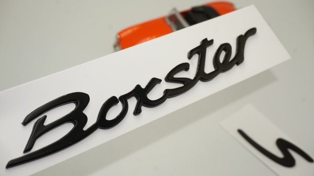 Porsche Boxster S Bagaj 3M 3D Abs Yazı Logo Amblem (549220810)