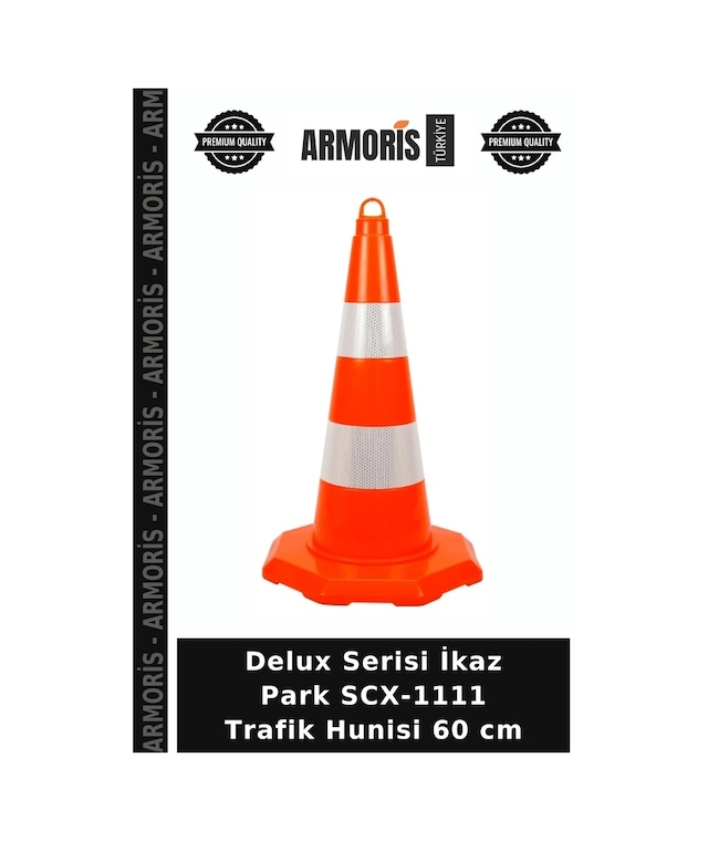 Delux Serisi İkaz Park Scx-1111 Trafik Hunisi 60 Cm