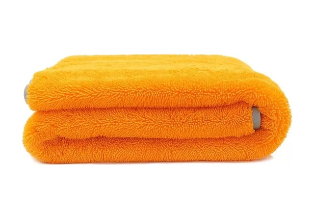 Tulpar Kimya Klın Drying Zero Hd Plus Mikrofiber Kurulama Havlusu 950 Gsm Uzun Tüylü Turuncu - 90x70 Cm