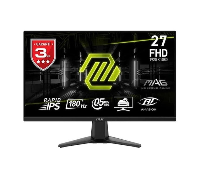 Msı Mag 275f 27 180hz 0,5ms Rapid Ips Adaptive-sync Full Hd Gaming Oyuncu Monitör