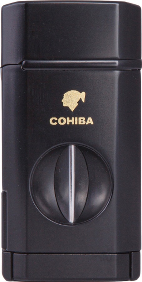 3 Torch Pürmüz Siyah Dahili V Kesicili Metal Puro Çakmağı - Tr7961