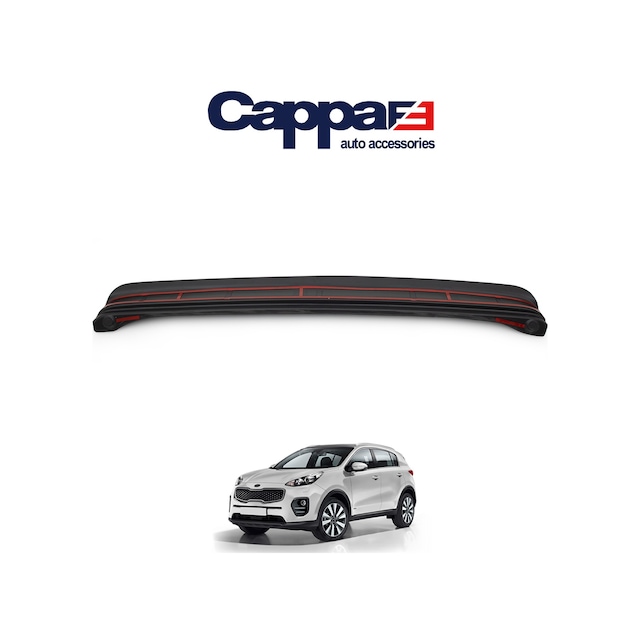 Cappafe Kia Sportage Arka Tampon Eşiği Koruma Akrilik Abs 2018› N11.11543